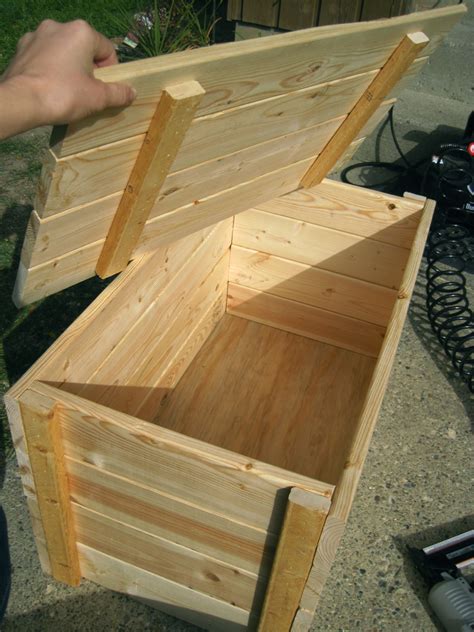 diy wooden storage box plans